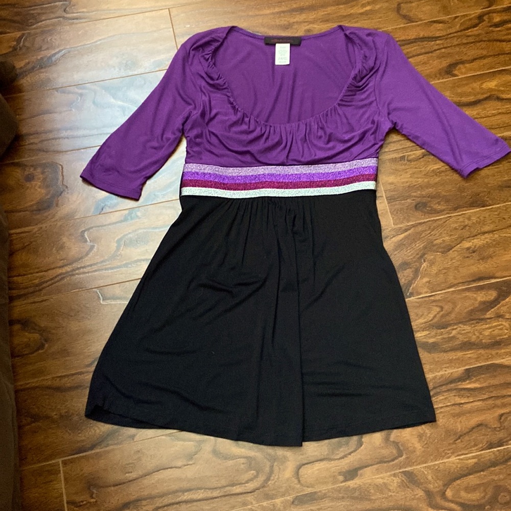 Mini dress with sparkly band size M